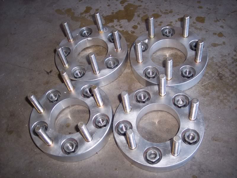 25mm Wheel Spacers + Extended Studs for D Team Integra Forums
